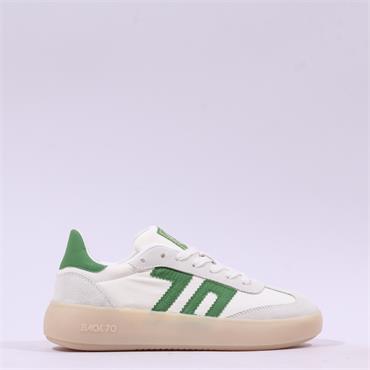 Back 70 Brooklyn Platform T Toe Trainer - White Green